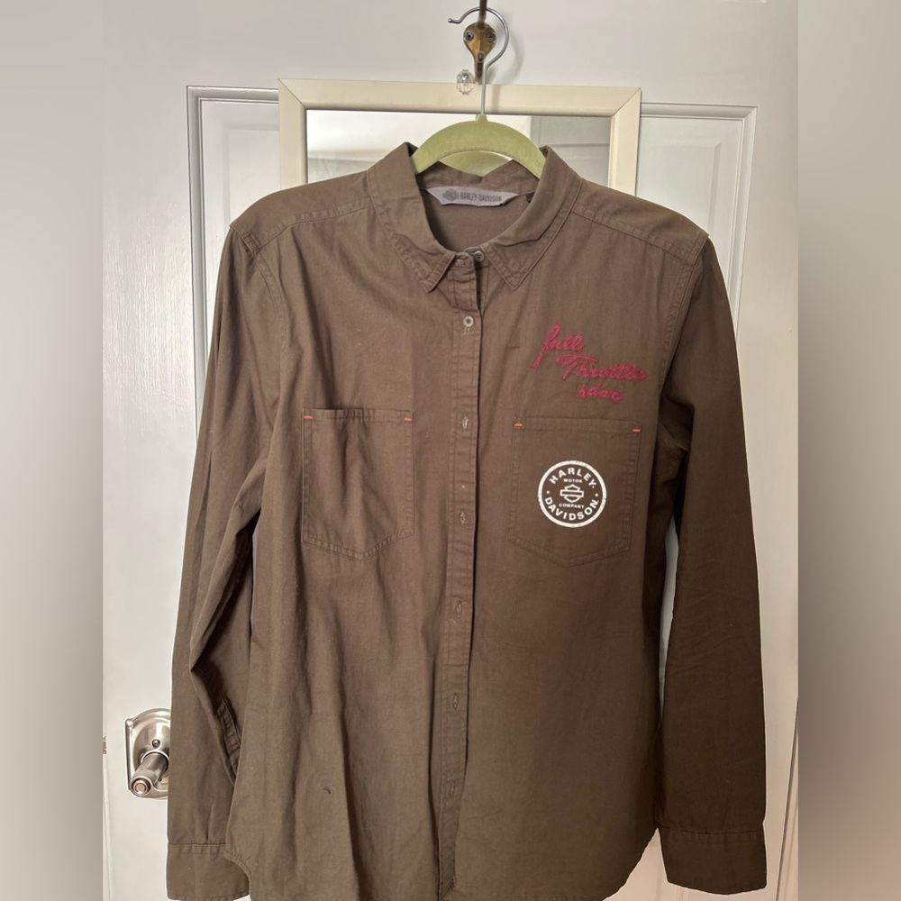 Harley Davidson Women’s Button Down Shirt